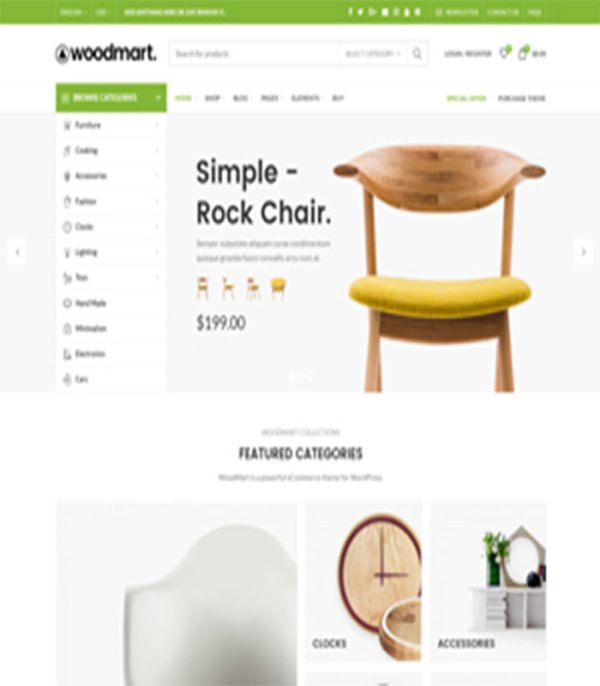 WoodMart WP theme